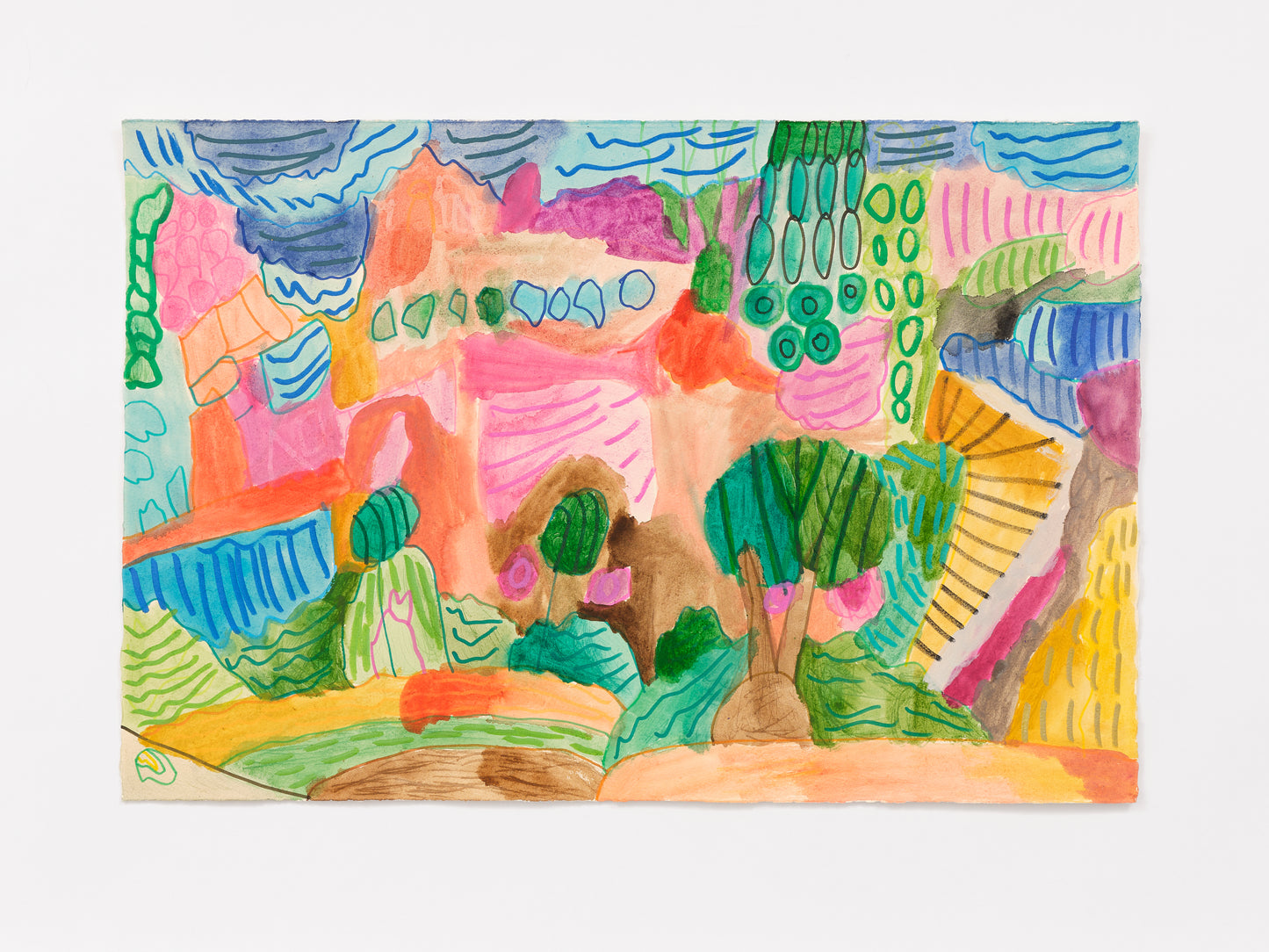 After Matisse's Paysage de Collioure, 1907 (D0145)