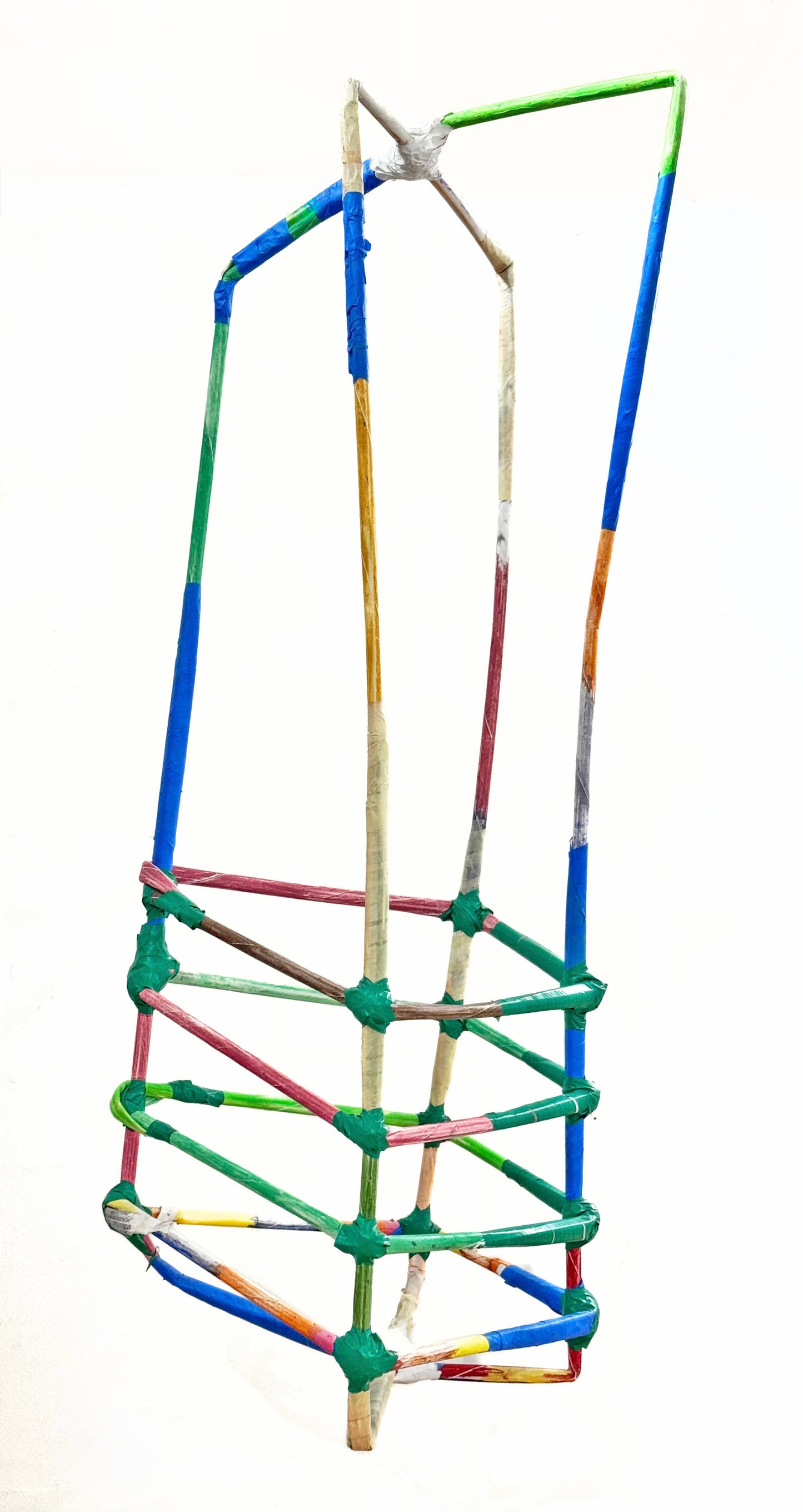 Blue and Green Lamp (S1228)