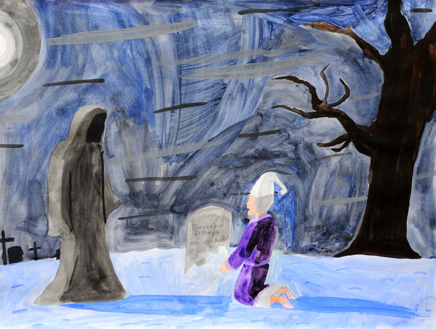 Christmas Carol Ghost Of Christmas Yet To Come (D8864)