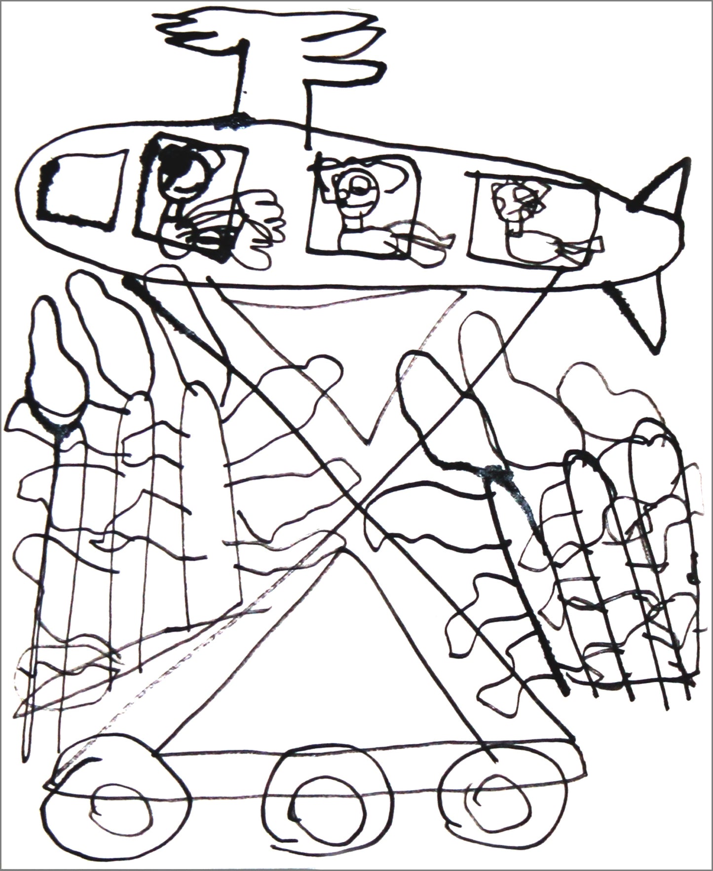 Jeremy y Carol sobrevolando palmeras en Hawái (D0285)