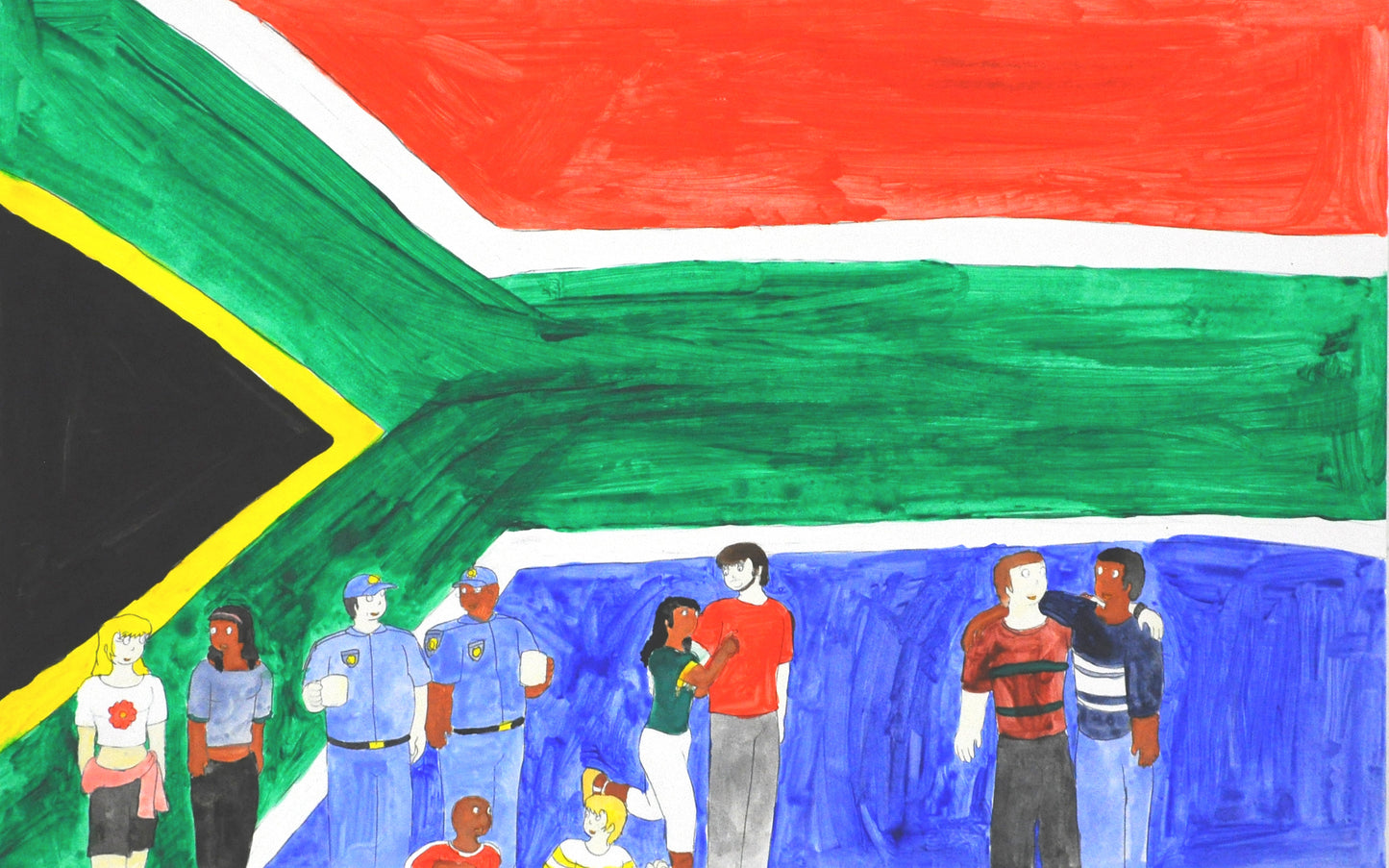 Mandela's Dream Of A Rainbow Nation (D4607)