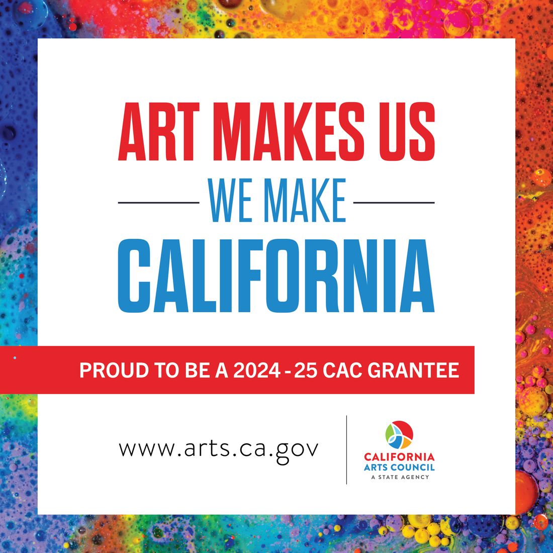 NIAD is a California Arts Council Grantee!