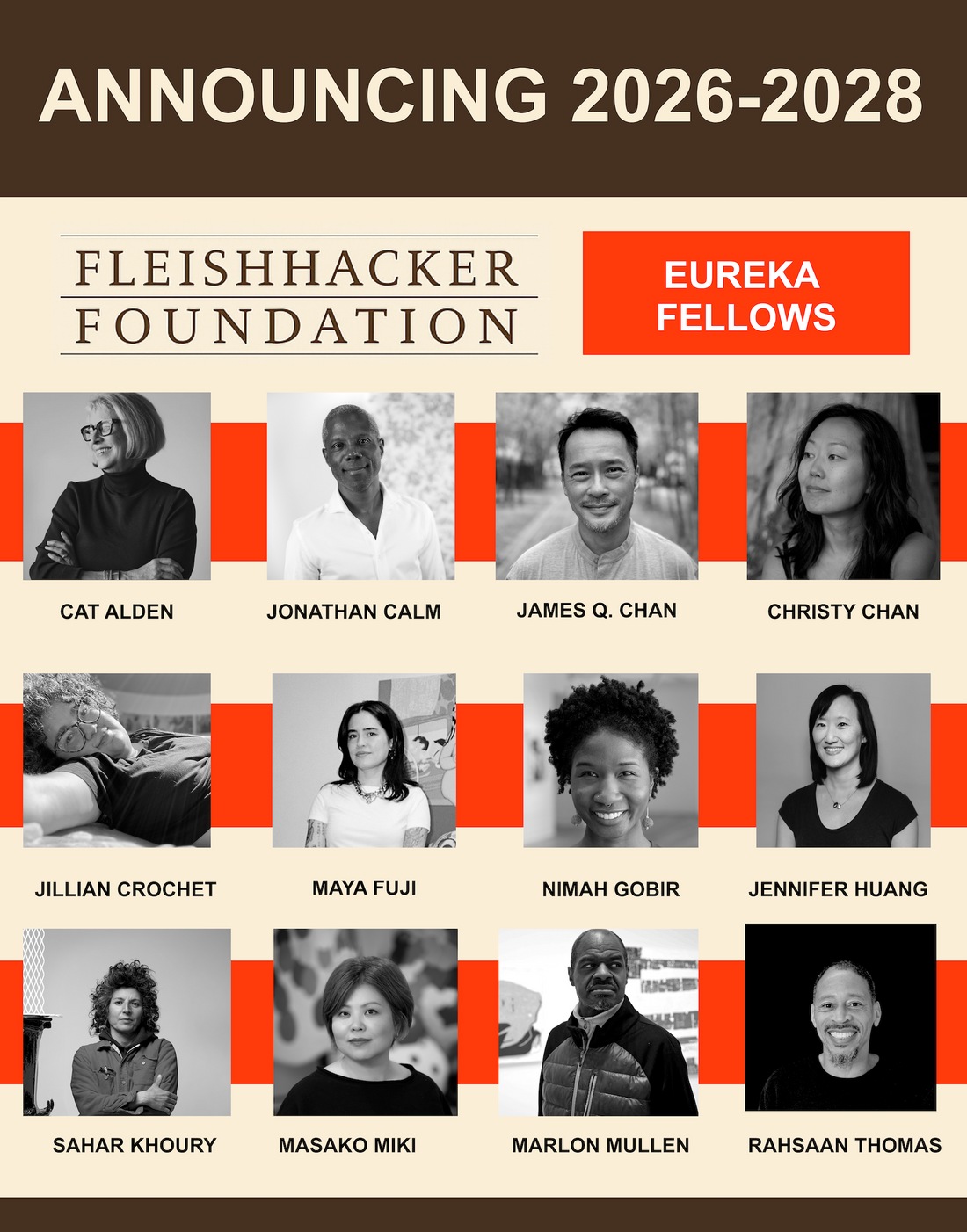 Marlon Mullen is included in the Fleishhacker Foundation's new cohort of Eureka Fellows