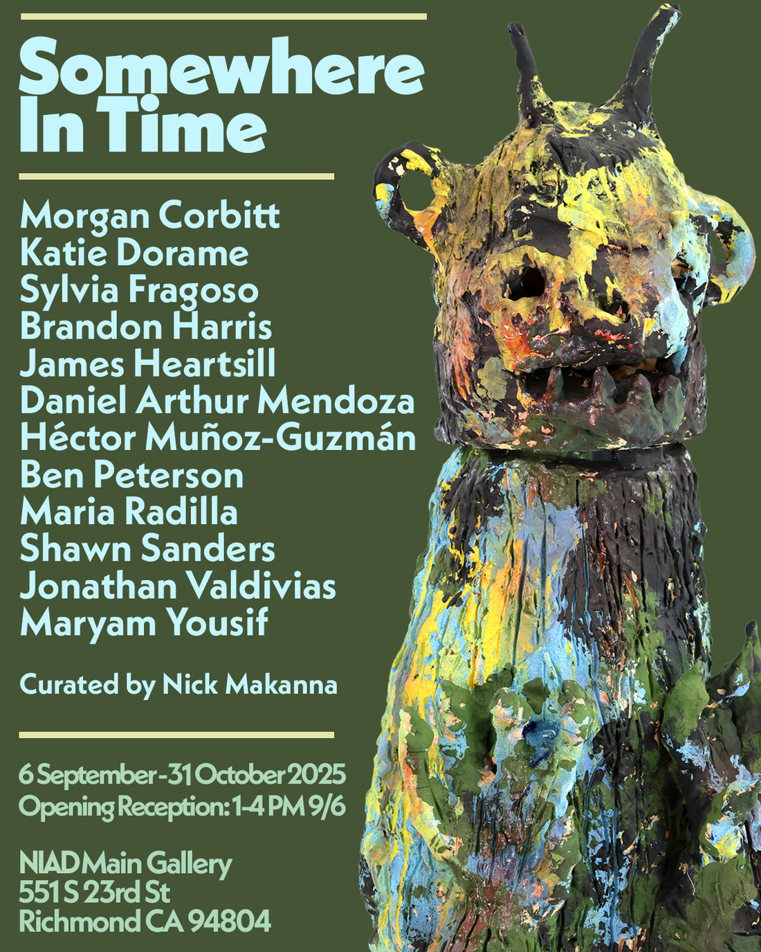 Opening Reception for "Somewhere In Time" at NIAD