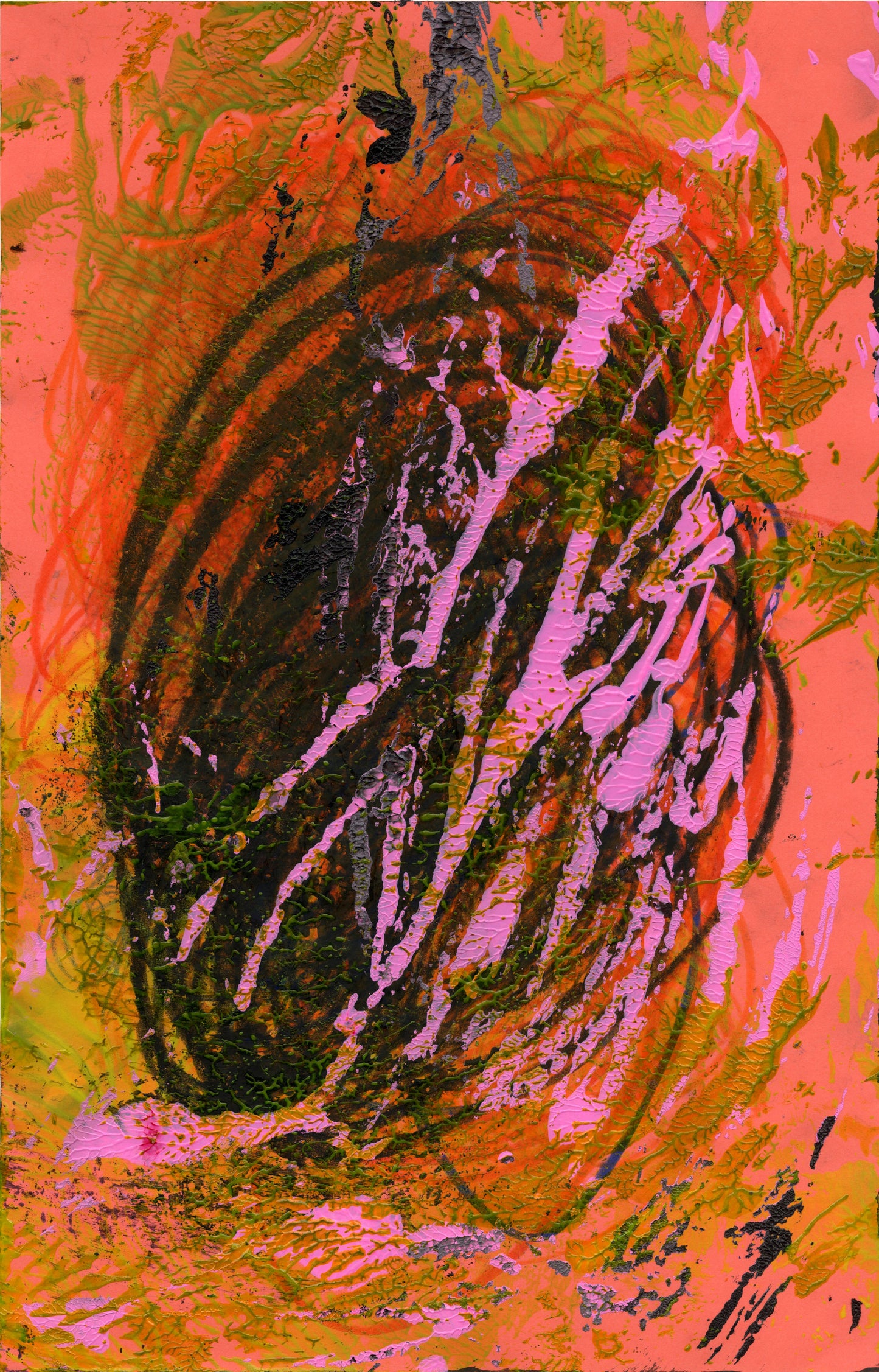 Untitled [Neon Orange I] (D2522)