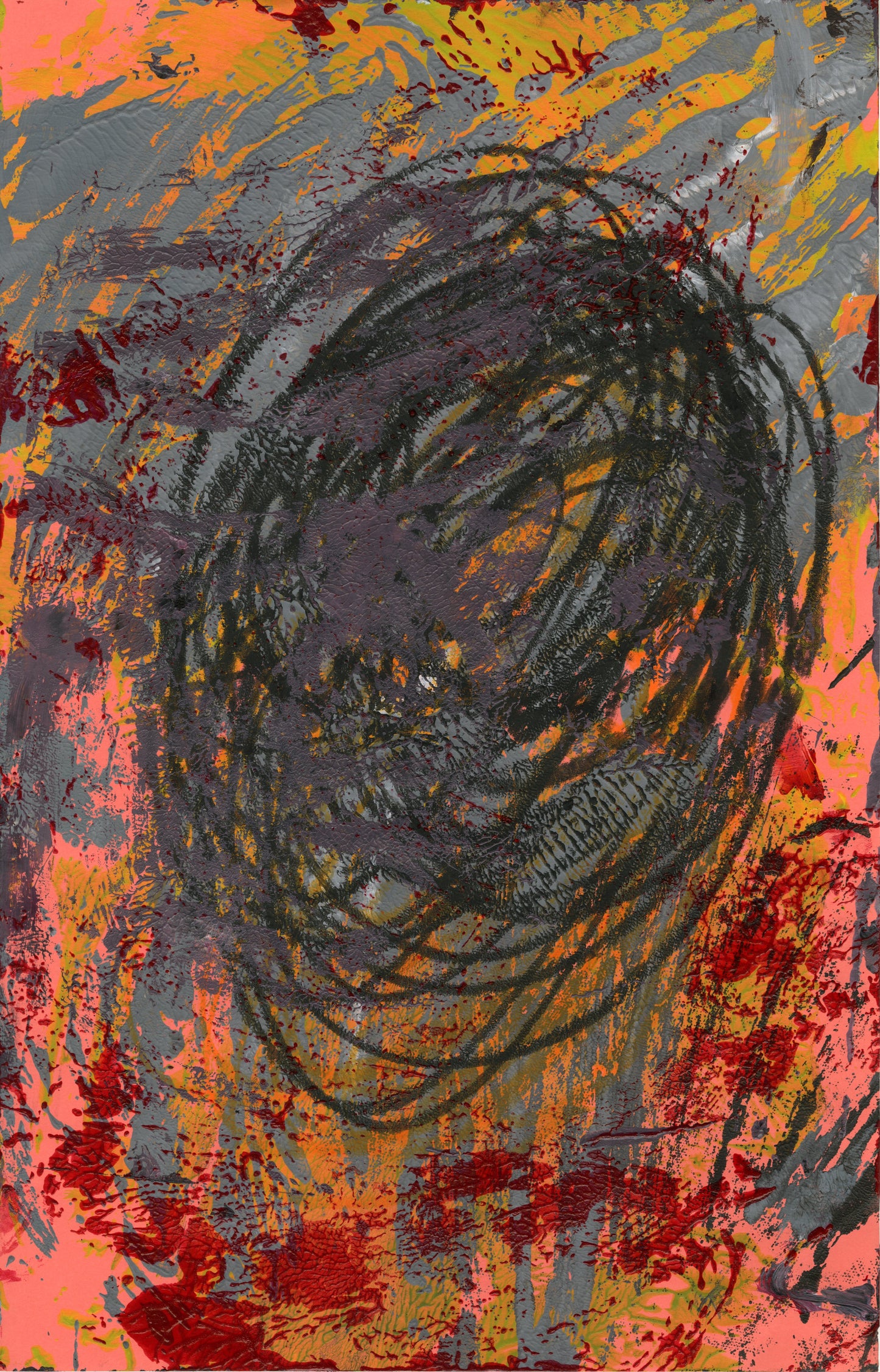 Untitled [Neon Orange VI] (D2547)