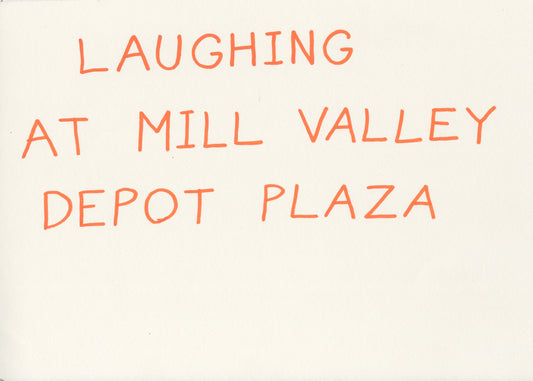 Laughing at Mill Valley (D3013)