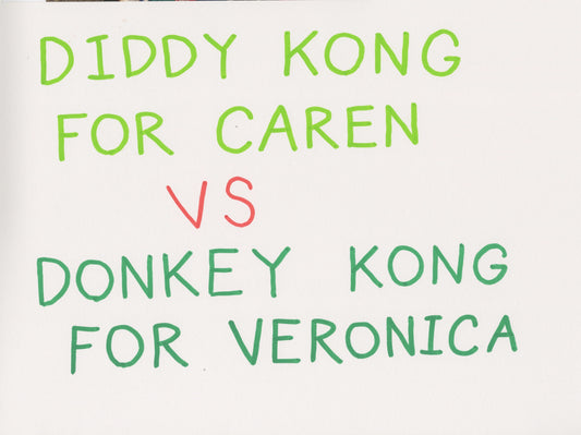 Diddy Kong vs Donkey Kong (D4902)