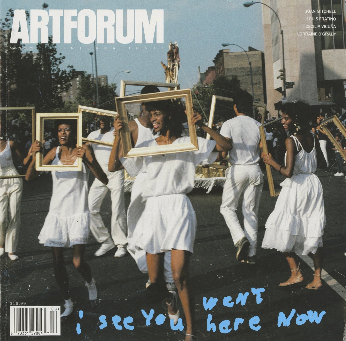 Untitled [I See You Went Here Now Artforum] (D8609)