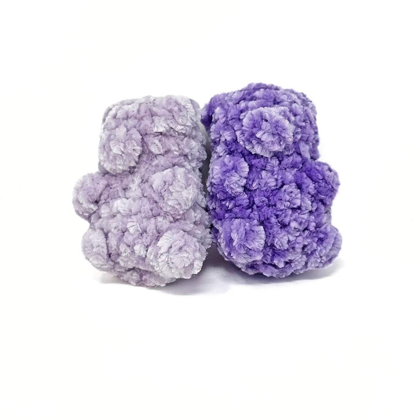 Dark and Light Purple Mini Gummy Bear Set (F0417)