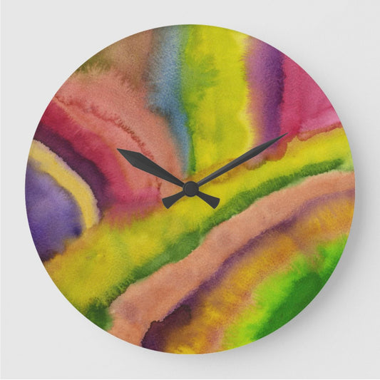 Rainbow Clock (M1652)