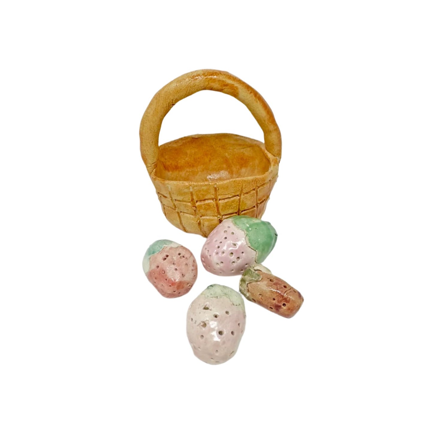 Mini Basket of Strawberries (S1198)