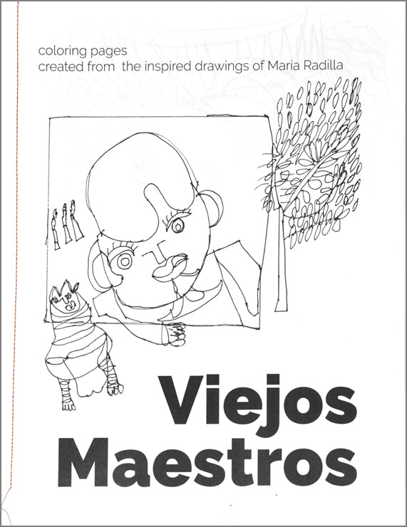 Coloring Pages: Viejos Maestros