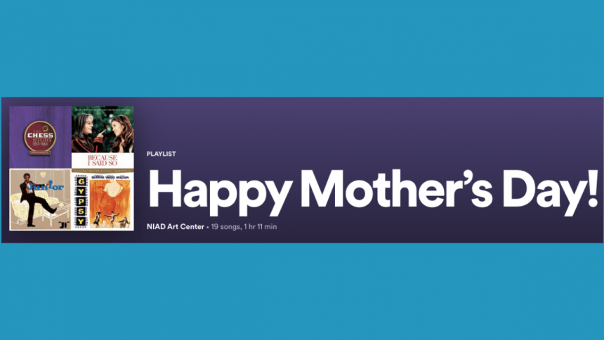 Header of Jean's Mother's Day Spotify Playlist